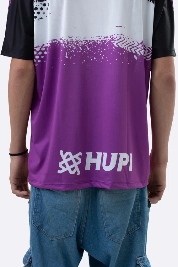 Camiseta Masculina HUPI Bike Naja Preto/Branco
