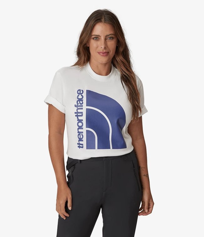 Camiseta The North Face Jumbo Half Dome Tee Branca Unissex