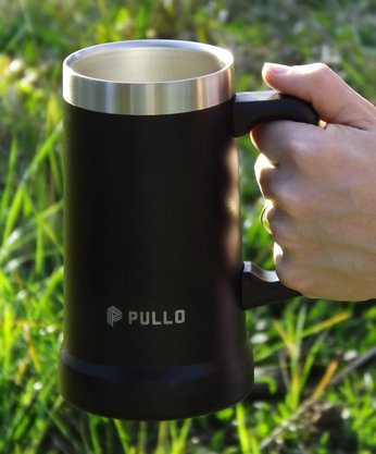 Caneco Térmico Pullo Prosit 700ML Preto