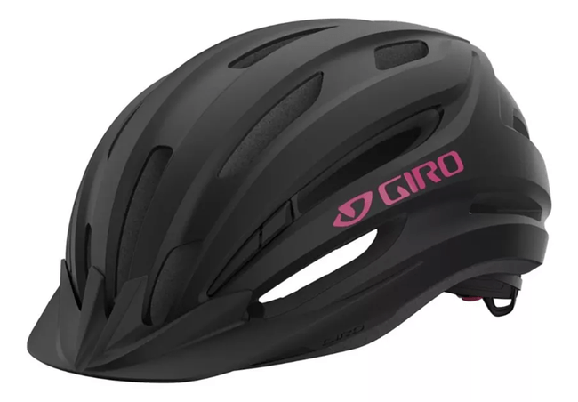 Capacete Fem. Giro Register II Preto/ Rosa