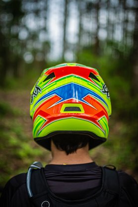 Capacete Hupi Dh-3 Amarelo Neon