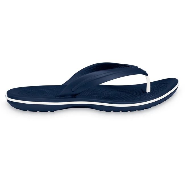 Chinelo Crocs Crocband Flip Navy Azul Unissex Chinelo Crocs Crocband Flip Navy Azul Unissex