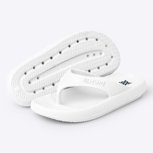 Chinelo HUPI Sunny Branco Grade