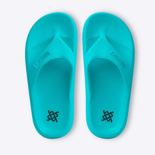 Chinelo HUPI Sunny Turquesa Grade