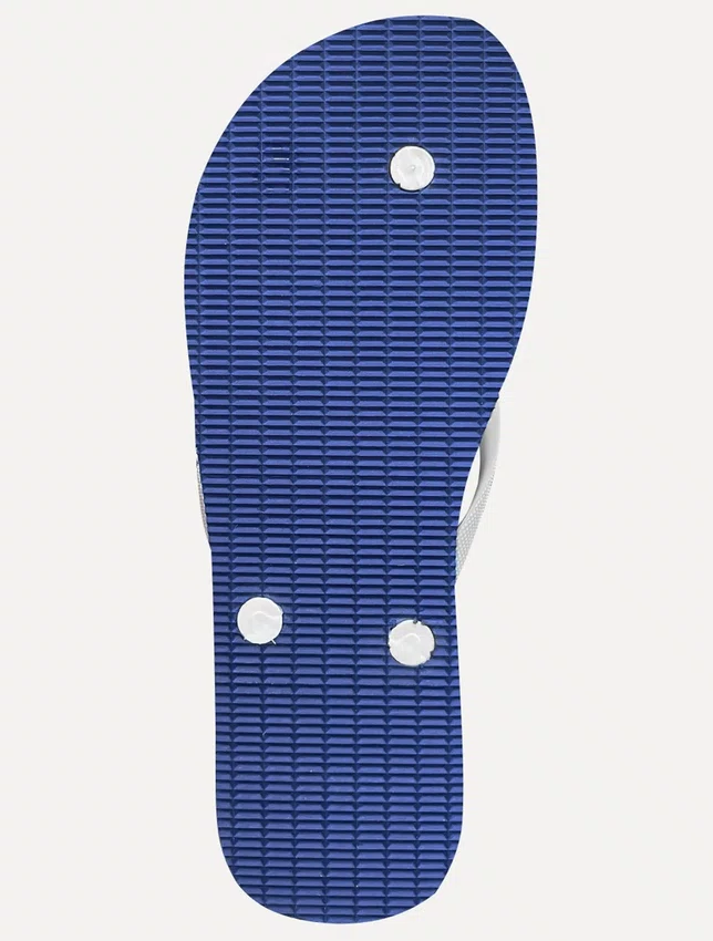Chinelo Tommy Hilfiger Rubber Masculino Azul/Branco