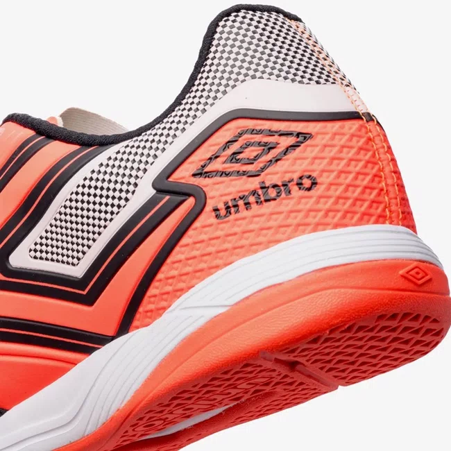 Chuteira Society Umbro Pro 5 Bump Club Coral/Preto
