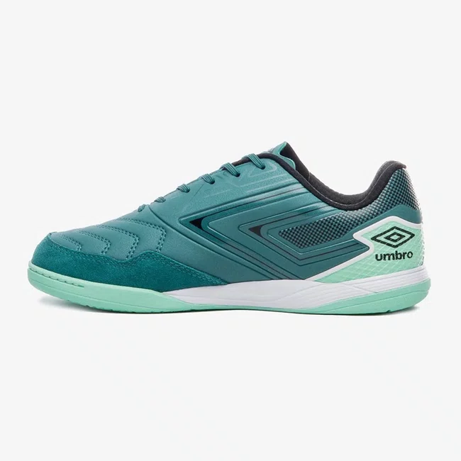 Chuteira Futsal Umbro Pro 5 Bump Club Petróleo