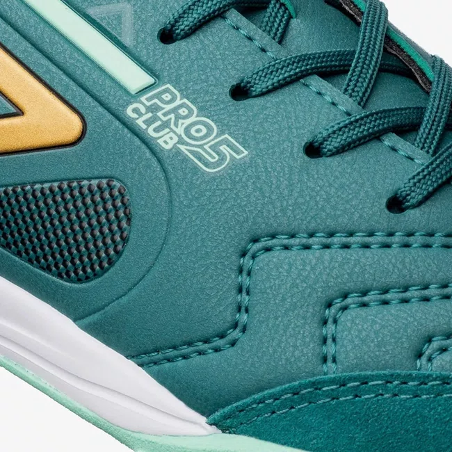 Chuteira Futsal Umbro Pro 5 Bump Club Petróleo