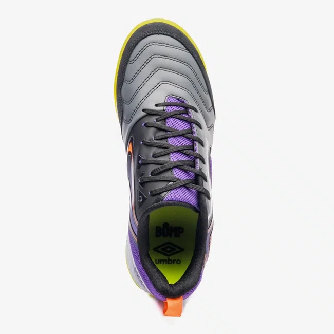 Chuteira Futsal Umbro Pro 5 Bump Grafite