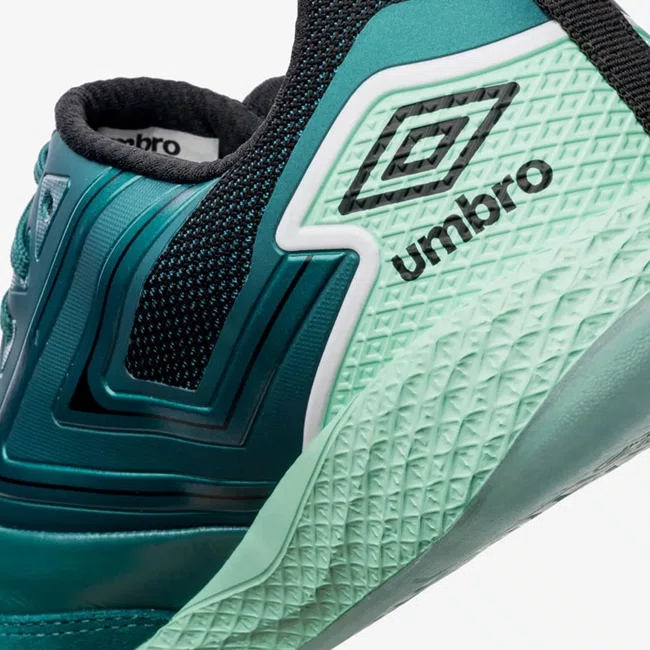 Chuteira Futsal Umbro Pro 5 Bump Petróleo