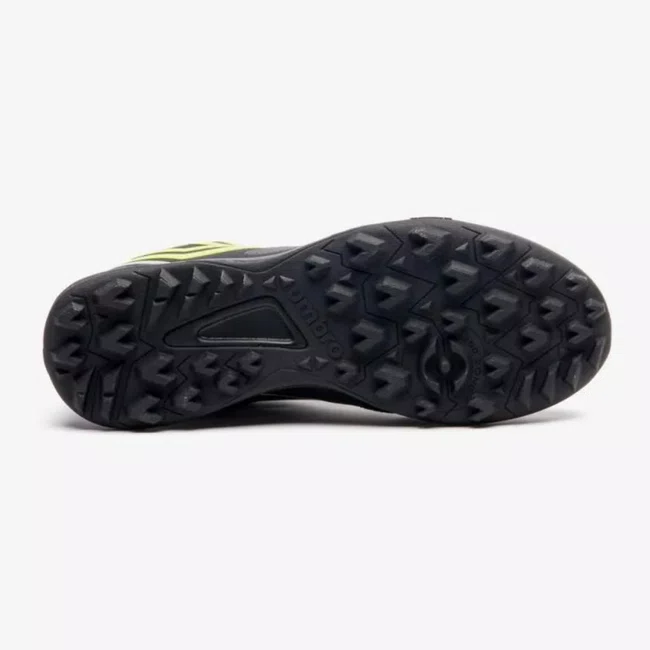Chuteira Society Umbro Pro 5 Bump Club Preto e Verde