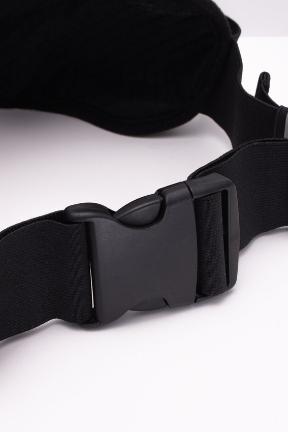 Cinto De Hidratação HUPI Running com 2 Garrafas e Pochete Preto