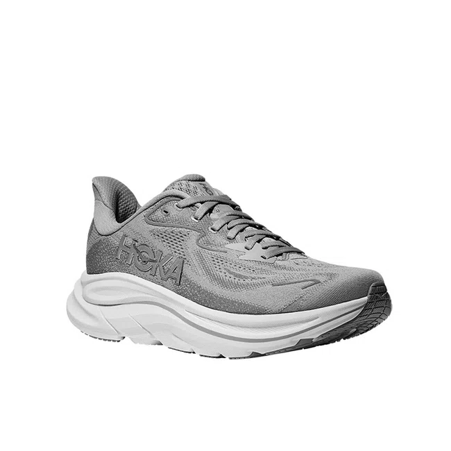 Tênis Hoka Clifton 10 Feminino Cinza