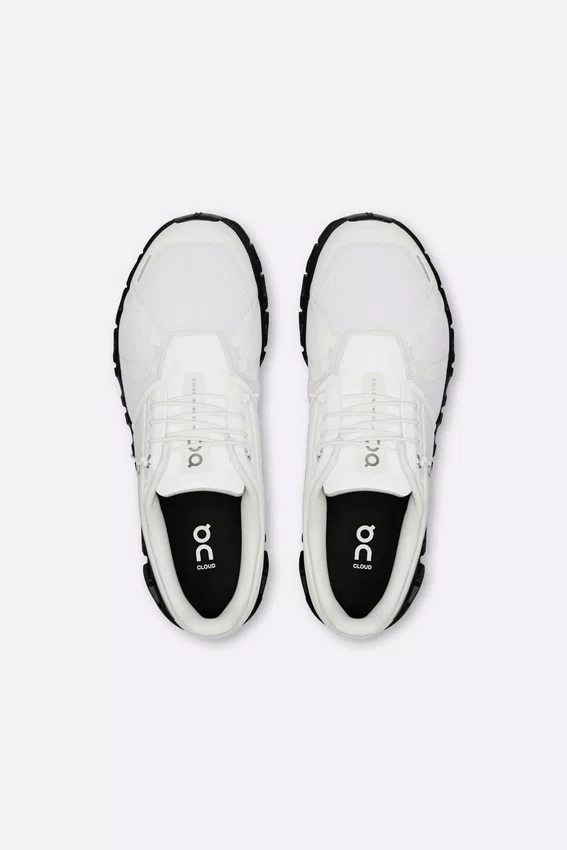 Tênis On Cloud 6 Masculino Branco e Preto