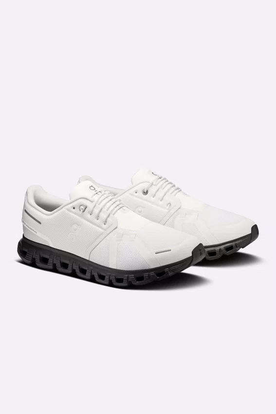 Tênis On Cloud 6 Masculino Branco e Preto