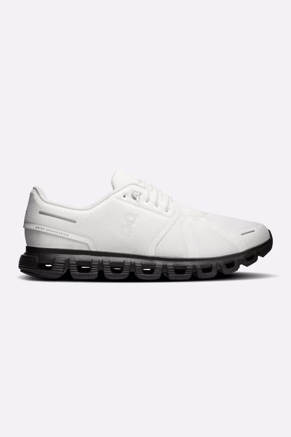 Tênis On Cloud 6 Masculino Branco e Preto