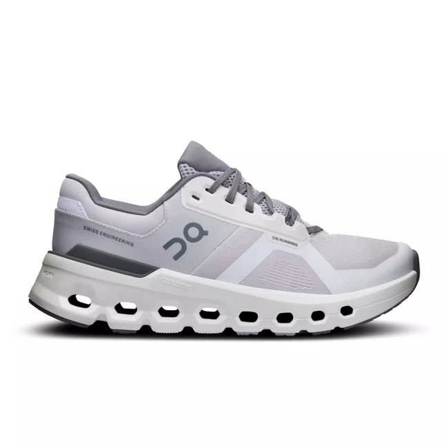 Tênis On Cloudrunner 2 Feminino Cinza e Branco