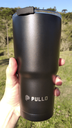 Copo Térmico Pullo Gump 600ML Preto