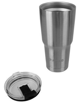 Copo Térmico Pullo Gump 600ML Preto Inox