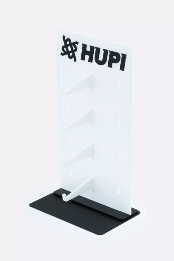 Expositor de Óculos em Acrílico Branco HUPI