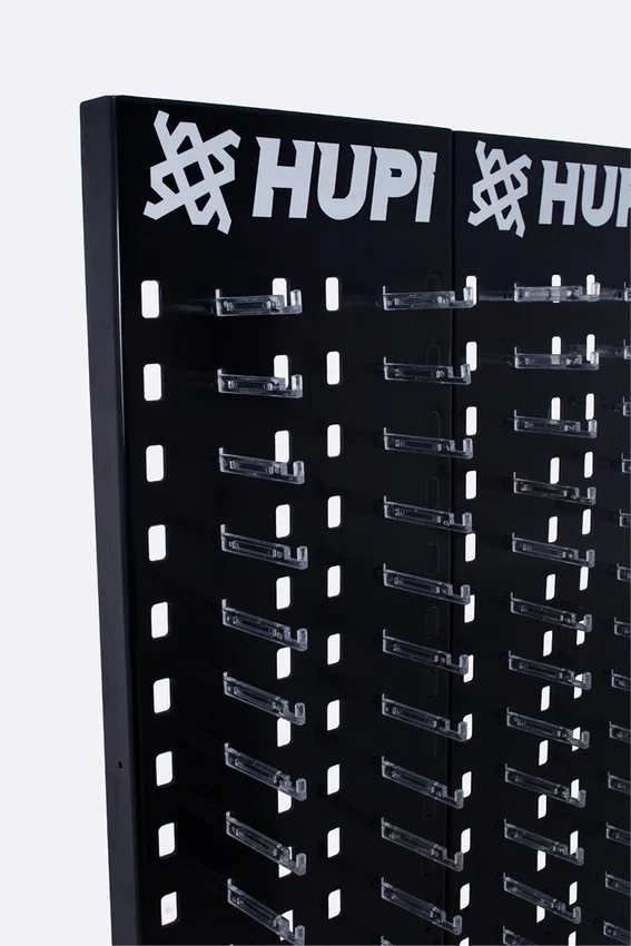 Expositor para 64 Óculos em Plástico com Base em MDF HUPI