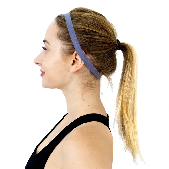 Faixa de Cabelo HUPI Kit 03 Cinza/Cinza/Branco