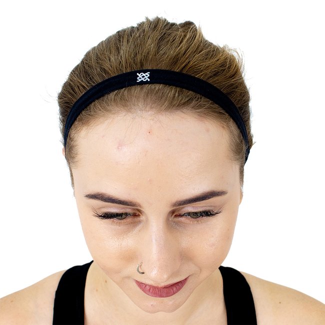 Faixa de Cabelo HUPI Kit 03 Faixas Preto