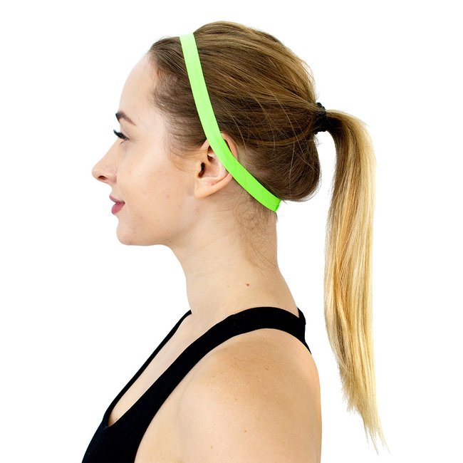 Faixa de Cabelo HUPI KIT 03 Preto/Preto/Verde