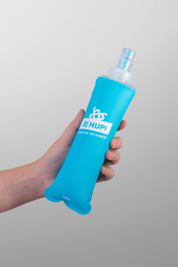 Garrafa Dobrável Soft Flask HUPI 250ml - Boca Pequena