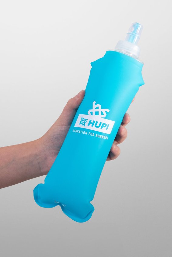 Garrafa Dobrável Soft Flask HUPI 500ml - Boca Pequena