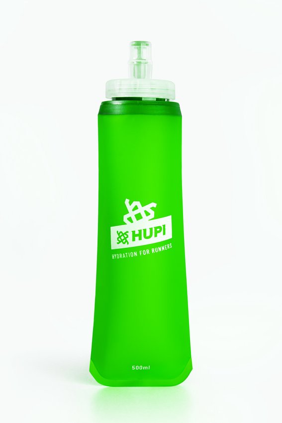 Garrafa Dobrável Soft Flash HUPI Verde - 500ml