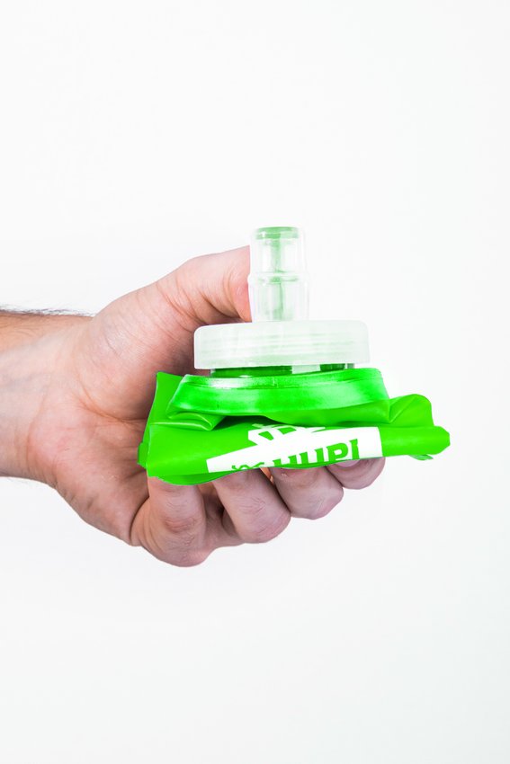 Garrafa Dobrável Soft Flask HUPI Verde - 500ml
