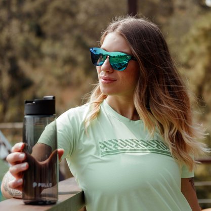 Garrafa Pullo Vesi 800ML Cinza