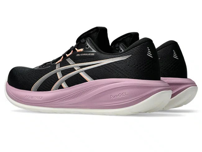 Tênis ASICS GEL-Cumulus 28 Feminino Preto e Roxo