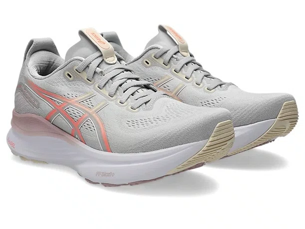 Tênis ASICS GEL-Kayano 32 Feminino Cinza e Rosa
