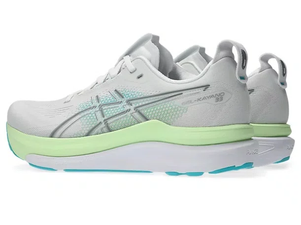 Tênis ASICS GEL-Kayano 33 Masculino Branco e Azul