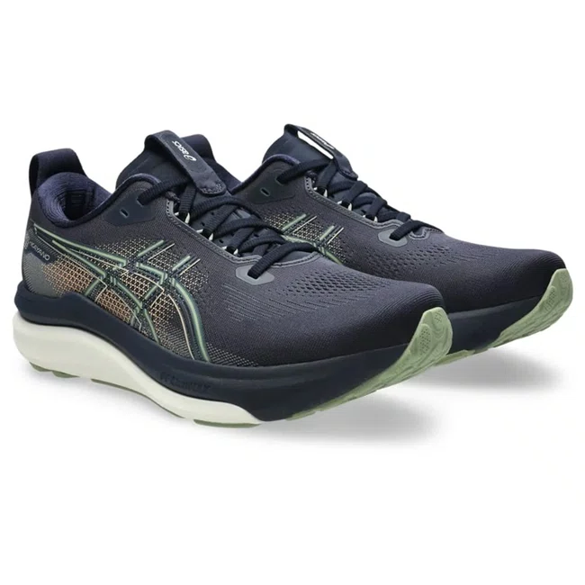 Tênis ASICS GEL-Kayano 33 Masculino Azul e Verde
