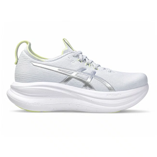 Tênis ASICS GEL Nimbus 28 Feminino Platinum
