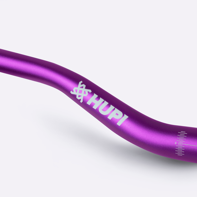 Guidão HUPI PUB Rise 40 31,8mm x 800mm - Roxo