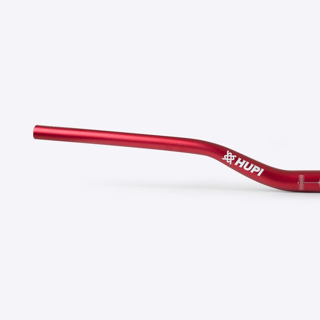 Guidão HUPI PUB Rise 40 31,8mm x 800mm - Vermelho