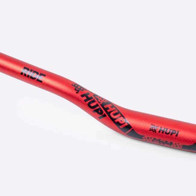 Guidão HUPI Ride 2026 Rise 30 780mm Vermelho