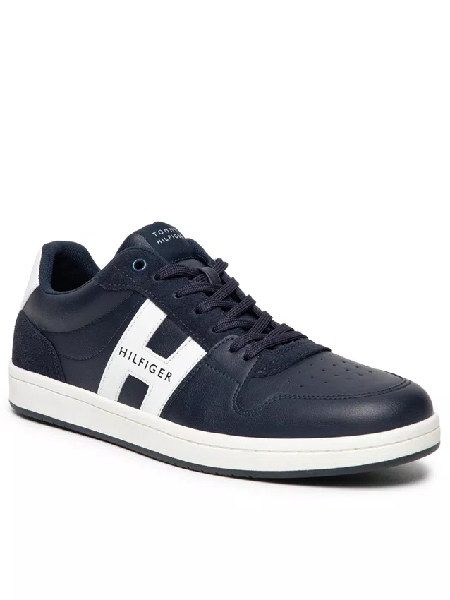 Tênis H Low Cut Lace Up Sneaker Masculino Azul