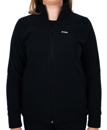 Jaqueta Fleece HUPI Feminina Preto
