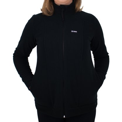 Jaqueta Fleece HUPI Feminina Preto