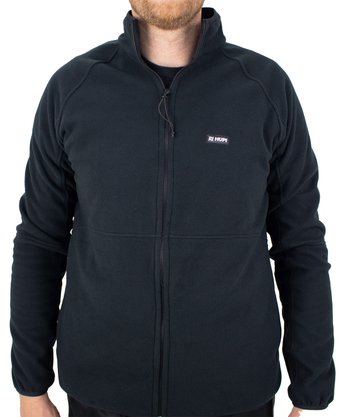 Jaqueta Fleece HUPI Masculina Preta