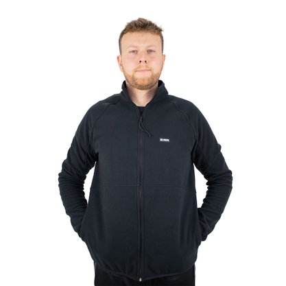Jaqueta Fleece HUPI Masculina Preta