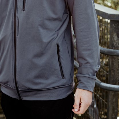 Jaqueta Thermoblock HUPI Elite Cinza