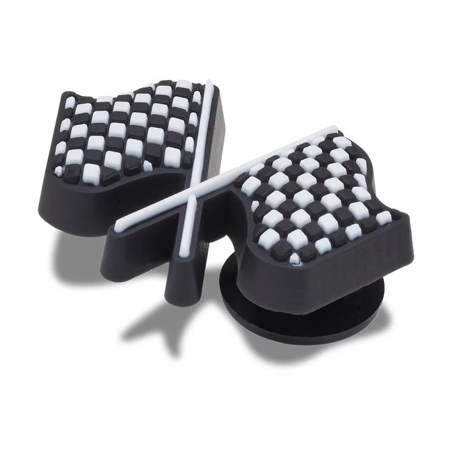Jibbitz Crocs Charms Flag Racing