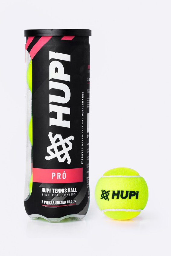 Kit 6 tubos Bola Tênis HUPI Pró