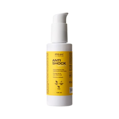Leave-in com Protetor Solar Anti Shock Pré-Treino Pink Cheeks 120ml
